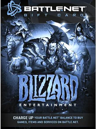 Blizzard GiftCard 50 USD – Battle.net Key – For USD Currency Only