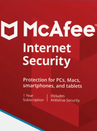 McAfee Internet Security 1 Device 1 Year – McAfee Key – GLOBAL
