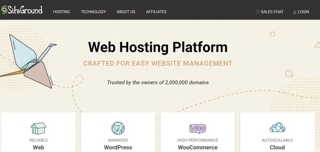 siteground bûtenlânske hosting