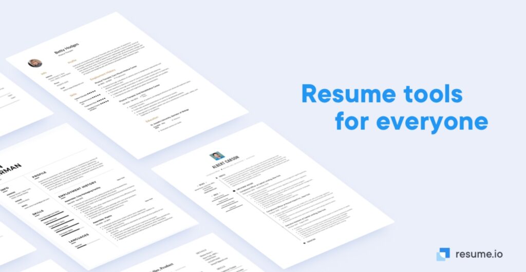 Resume io cv бэлтгэх сайт