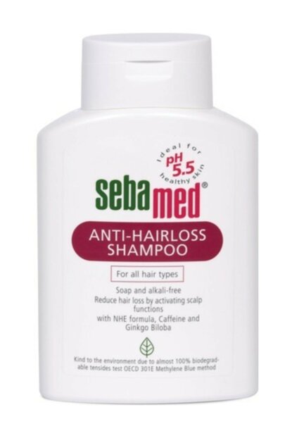 ʻO ka shampoo anti hairloss sebamed maikaʻi e kūʻē i ka nalowale o ka lauoho